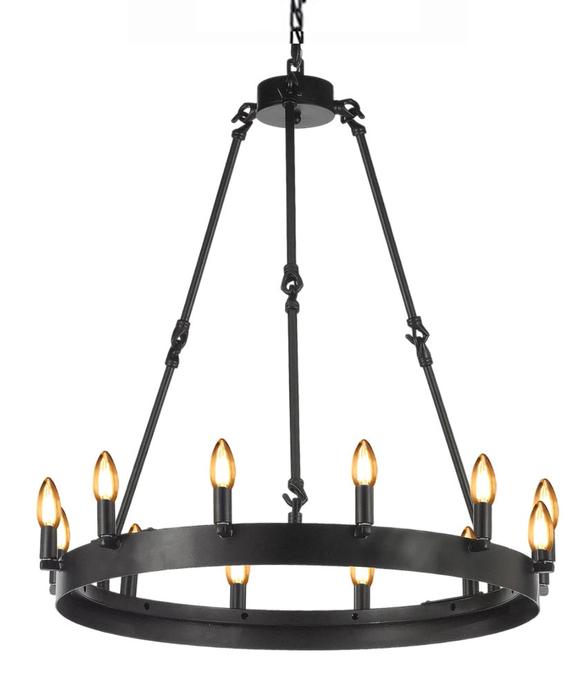 Huge outdoor indoor modern rustic elegant metal rod iron chandeliers lighting