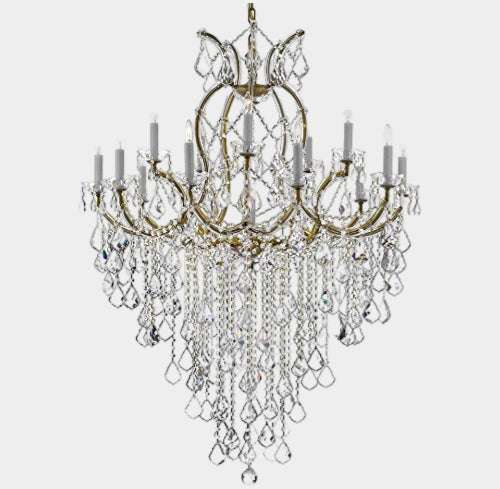 Maria Theresa Chandelier Crystal Lighting Chandeliers Great For Large Foyer / Entryway