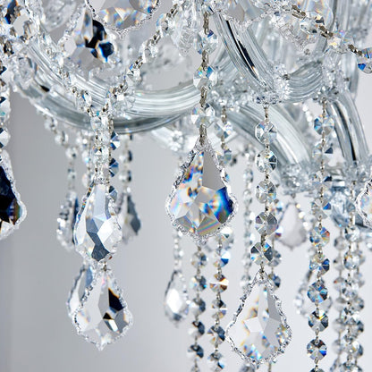 Maria Theresa crystal chandelier Empress Crystal Chandelier Elegant Chandelier Crystal Lighting, Dimensions: H38" x W37