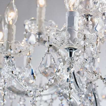 Maria Theresa crystal chandelier Empress Crystal Chandelier Elegant Chandelier Crystal Lighting, Dimensions: H38" x W37