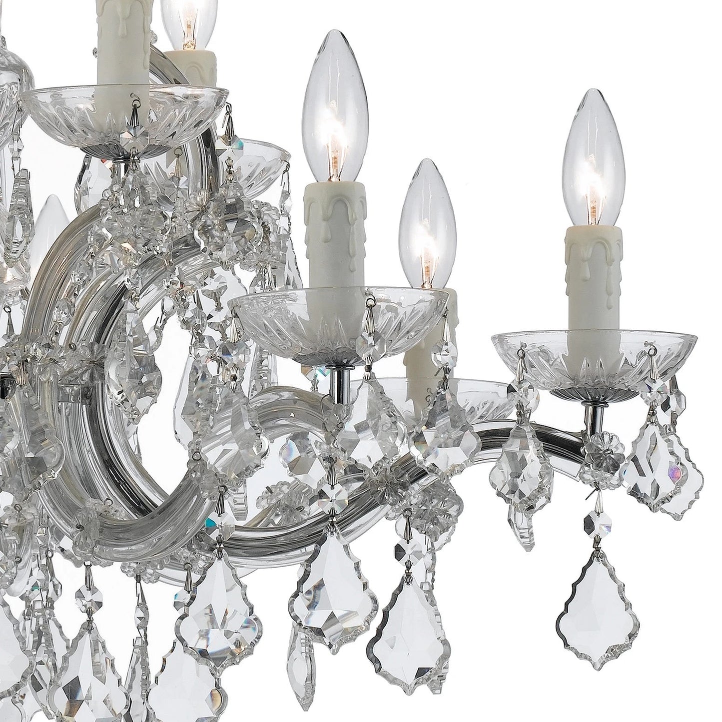 Maria Theresa crystal chandelier Empress Crystal Chandelier Elegant Chandelier Crystal Lighting, Dimensions: H38" x W37